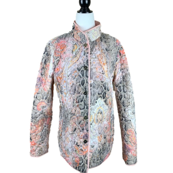 BASLER Pink Reversible Quilted Jacket - Picture 2 of 16